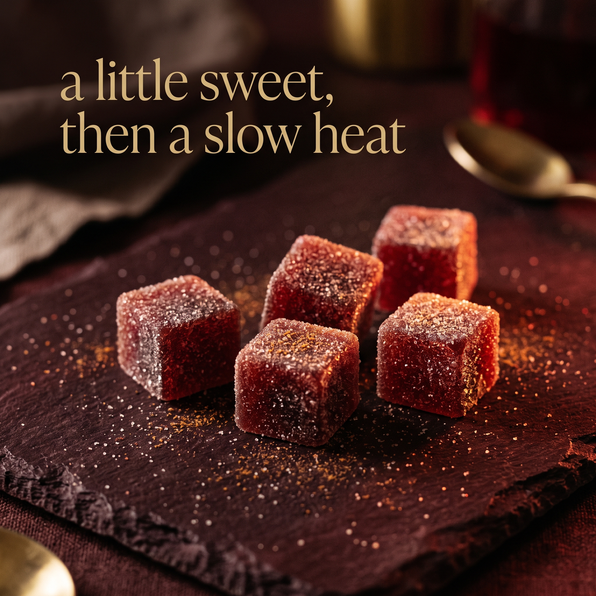 A little sweet, then a slow heat