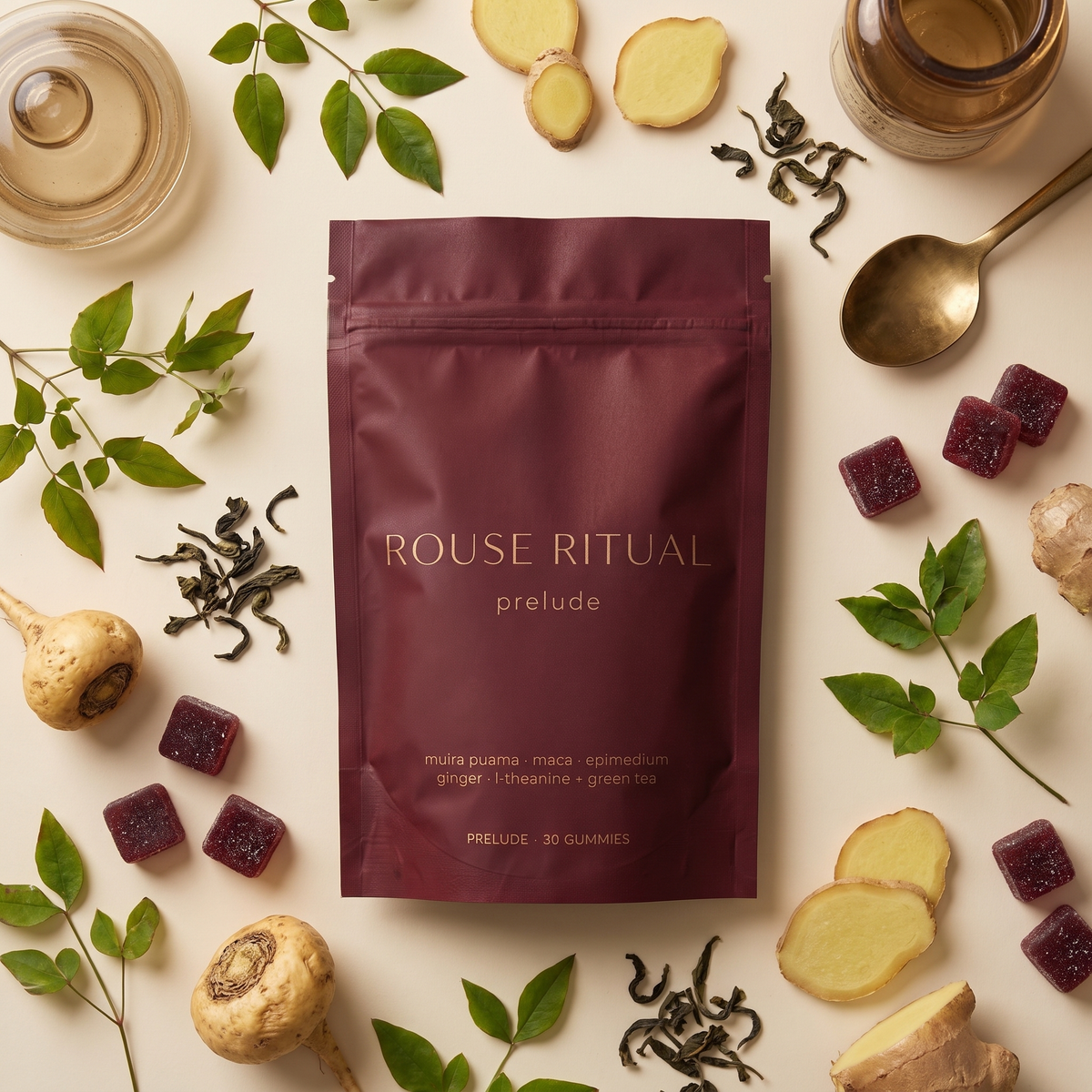 Prelude gummies with their five botanicals